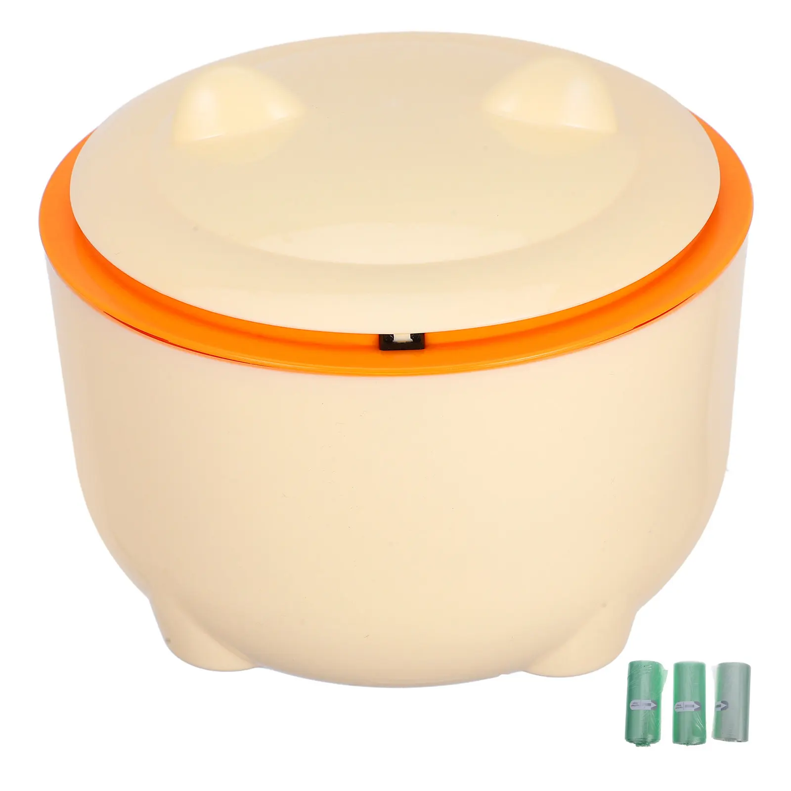 

Комплект: герметичный контейнер для мусора (для наполнителя для кошачьих туалетов) с 90 пакетами для мусора, защита от запаха, для хранения отходов домашних животных