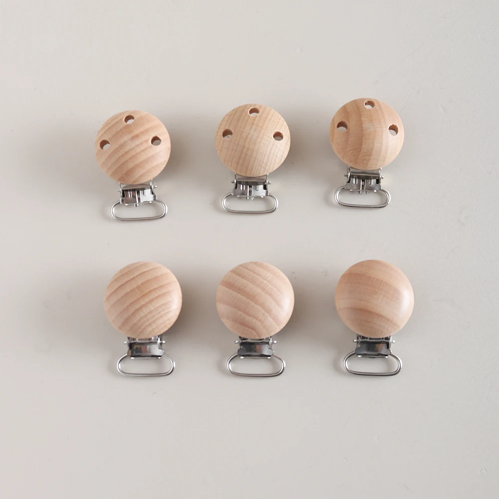 

10pcs Suspender Clips Baby Teething Grasping Suspender Clips Charm DIY Pacifier Holder Clips Pacifier Accessories