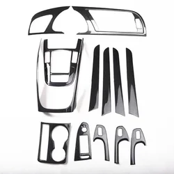For Audi A5 2008-2016 Wooden Color Interior Air Vent Outlet Cover Central Control Trim Sticker Car Styling Accessories