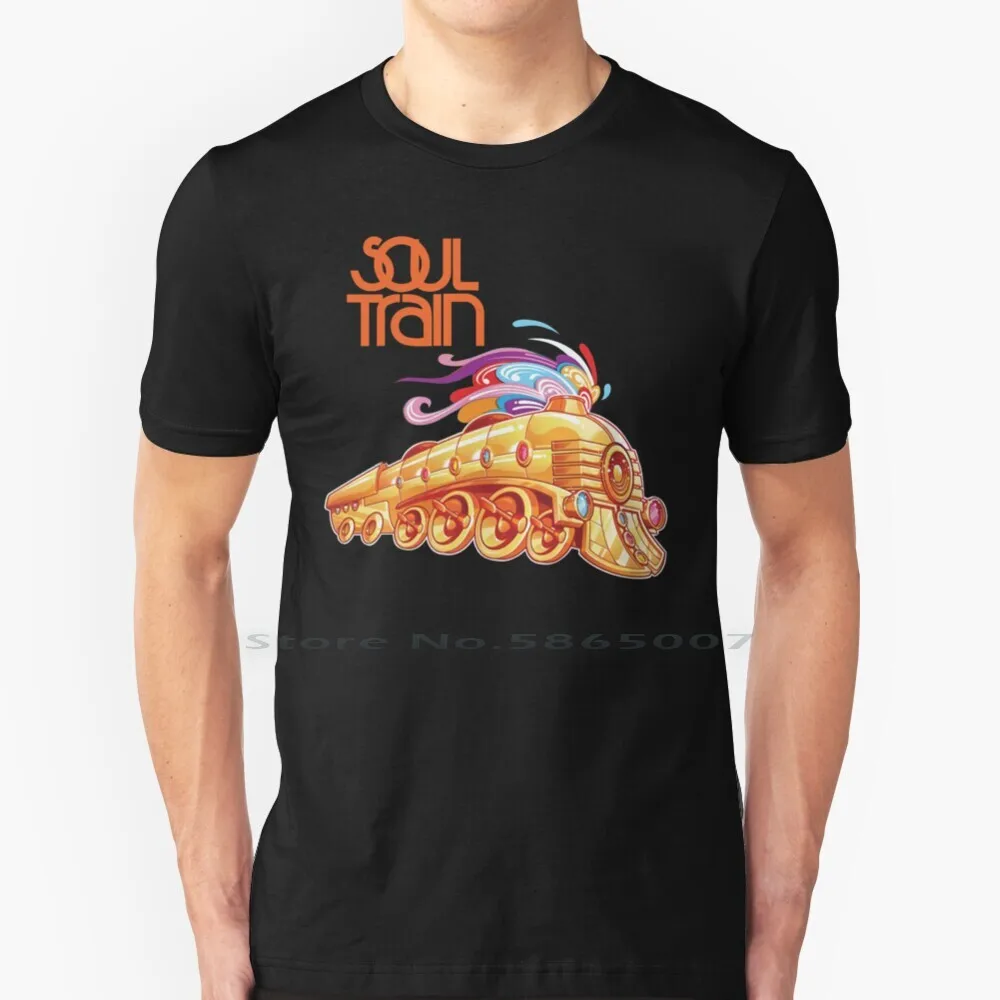 Soul Train Logo T Shirt Cotton 6XL Soul Train Logo Symbol Boogie Dance Trance Don Cornelius Tv Show Music Rap Hip Hop Movie