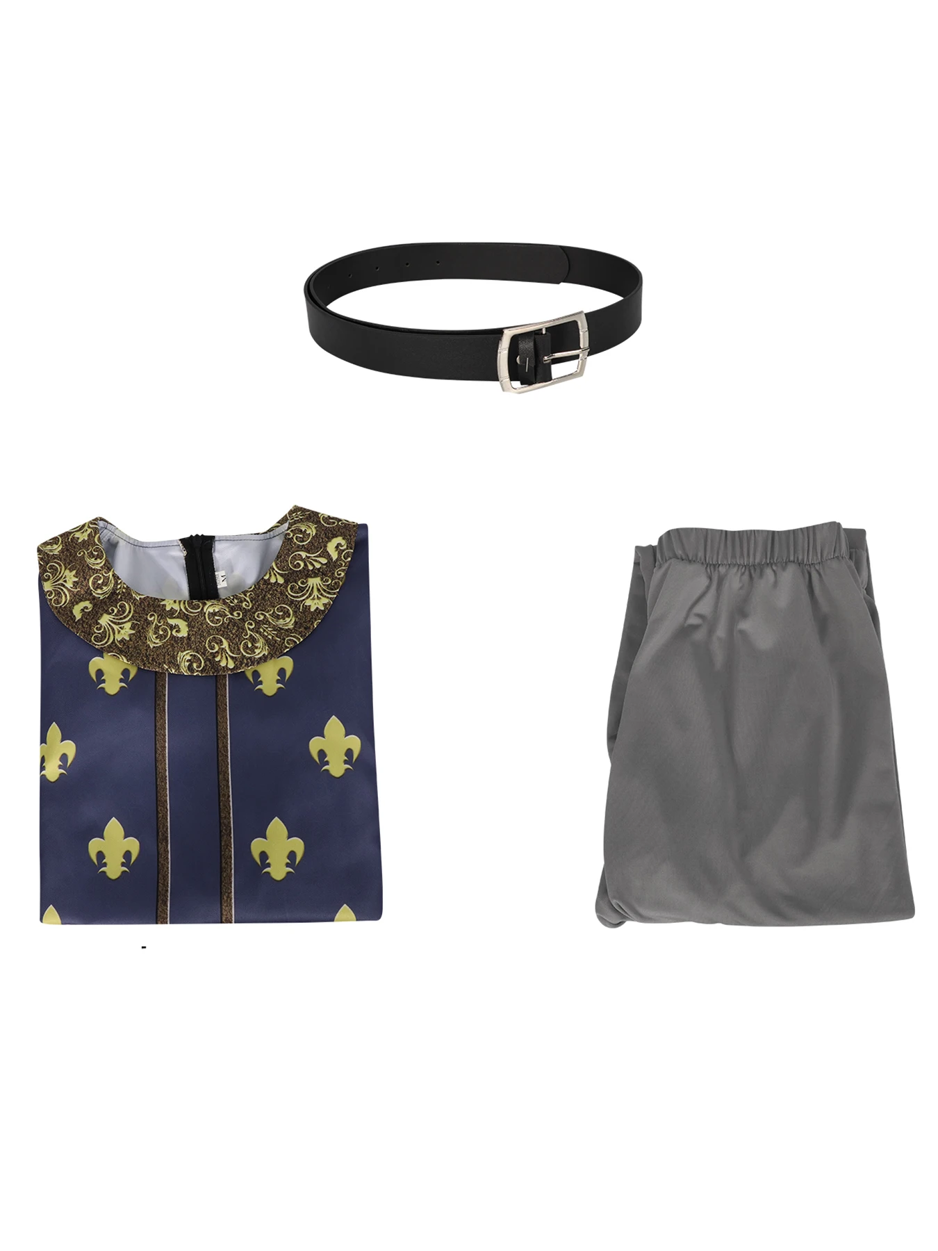 زي Shrek التنكري الأمير الساحر، معطف بانت، بدلة كاملة لزي الهالوين