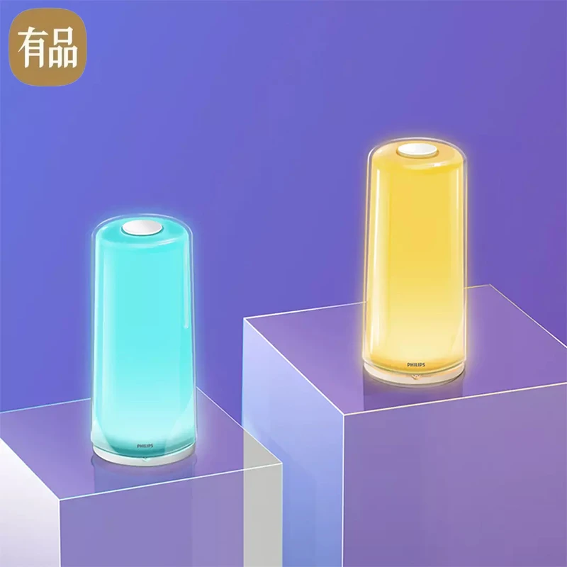 Zhirui Inteligente Lâmpada de Cabeceira Casa Atmosfera Iluminação Mesa Night Light Music Sync Funciona com Mijia Mi Casa APP