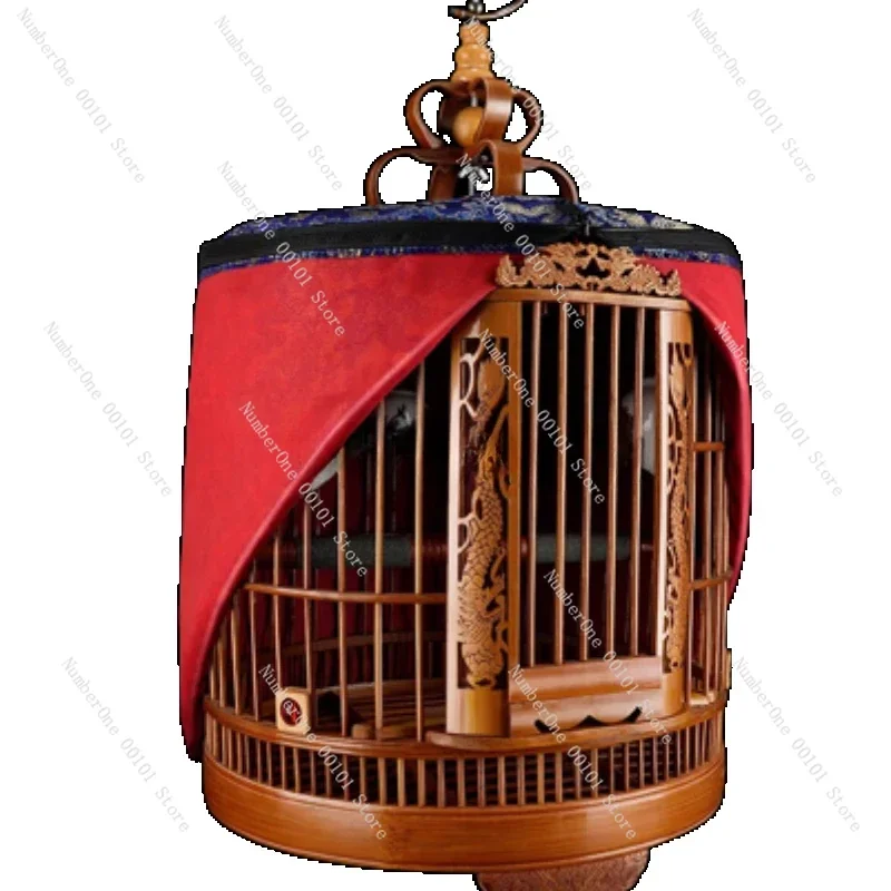 

Wooden Luxury Bird Cages Budgie Breeding Outdoors Carrier Bird Cages Canary Southe Park Jaula Pajaro Birds Supplies WZ50BC