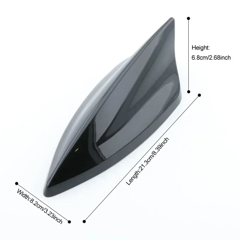 Universal 5D Shark Fin Antenna Car Radio Aerials FM/AM Signal Receiver Suitable for Ford Puma EcoSport Focus II III IV Escort