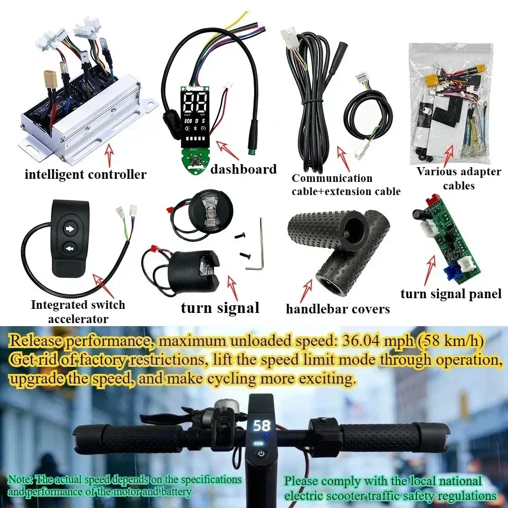 E-Scooter Controller Kit for 8.5-10