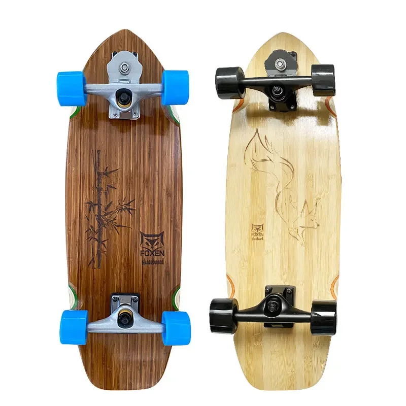 Surf Skate bamboo Skateboard CS7 Truck Surf Skateboard or  CX4 truck Surf Skate