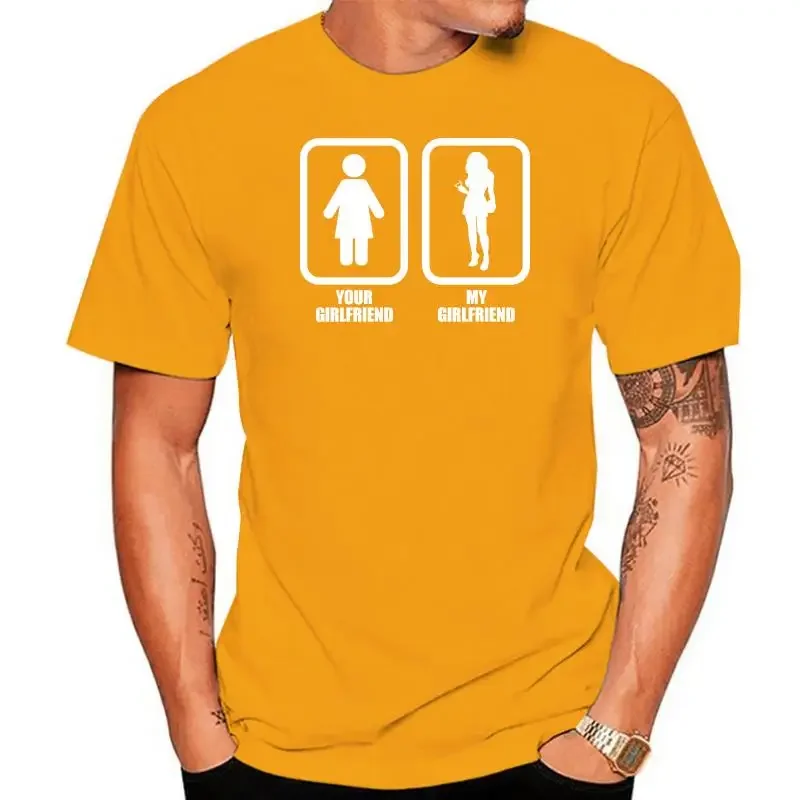 harajuku fashion tu novia mi novia Camiseta divertida hombre - Regalo Para el Eslogan Ofensiva Unisex Fashion T Shirts top tee