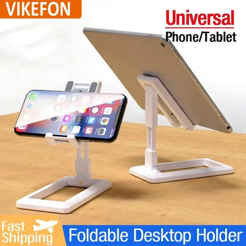 Mini Portable Foldable Moblie Phone Holder Adjustable Angle Height Phone Stand for Desk For iPhone Samsung Xiaomi Smartphones