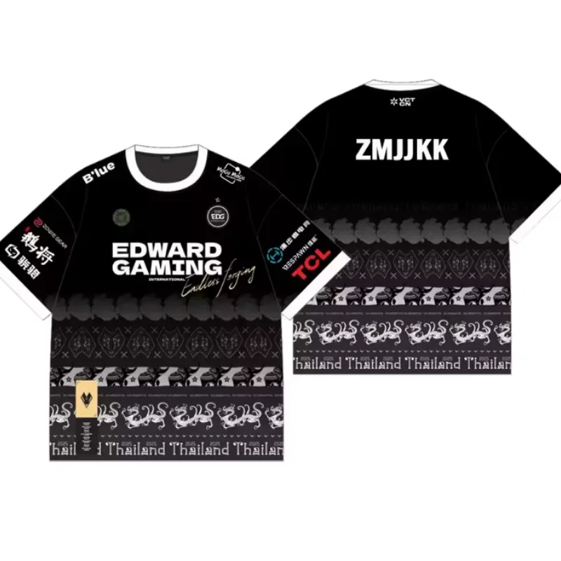 

Valorant Esports EDG Jersey Zmjjkk T Shirt VCT Masters Bangkok Training Uniform Unisex Streetwear Fans Custom Clothing