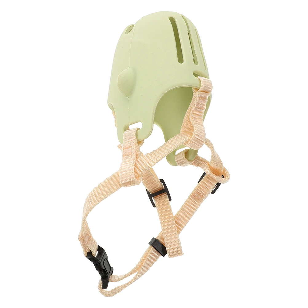 

Dog Muzzle for Small Dogs Anti Bark Adjustable Medium Sized ange Pet Mouth Cover Stop Licking Safe Material Dog Supplies