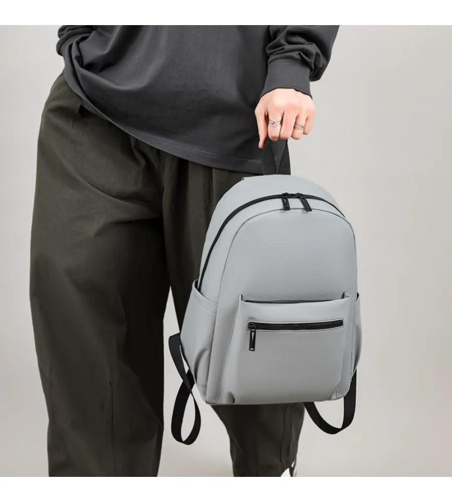 

Large-capacity backpack for commuting lightweight computer backpack simple and lightweight high school and university schoolbag
