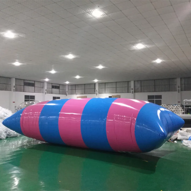 

Free Shipping 6x2m Water Catapult Blob Inflatable Blob Jumping Water Blob Jump Water Pillow Inflatable Jumping Air Bag