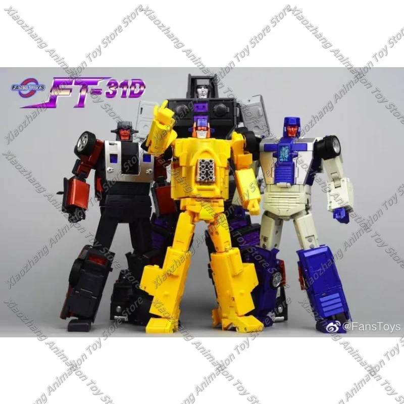 In Stock Transformation Toys Ft31 Flying Tiger A Car Master B Reckless C Strike D Robbery E Blockade Movable Figure Model Toy