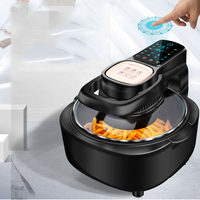 Multifunctional Home Air Fryer Without Oil Intelligence 6L Oven 220V 1100W LED Touch Panel Temperature Control Visual Air Frying