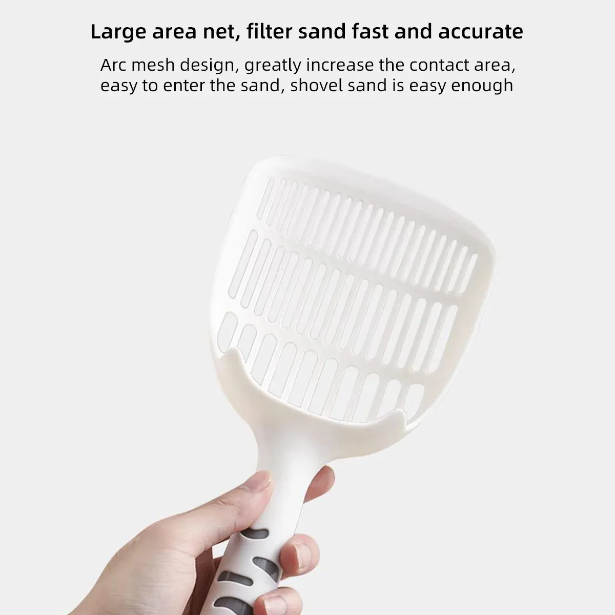 Cat Litter Shovel Scoop Plastic Pet Toilet Poop Artifact Garbage Sand Shovel Pet Cleaning Artifact Dog Shovel Pet Cleaning Tool