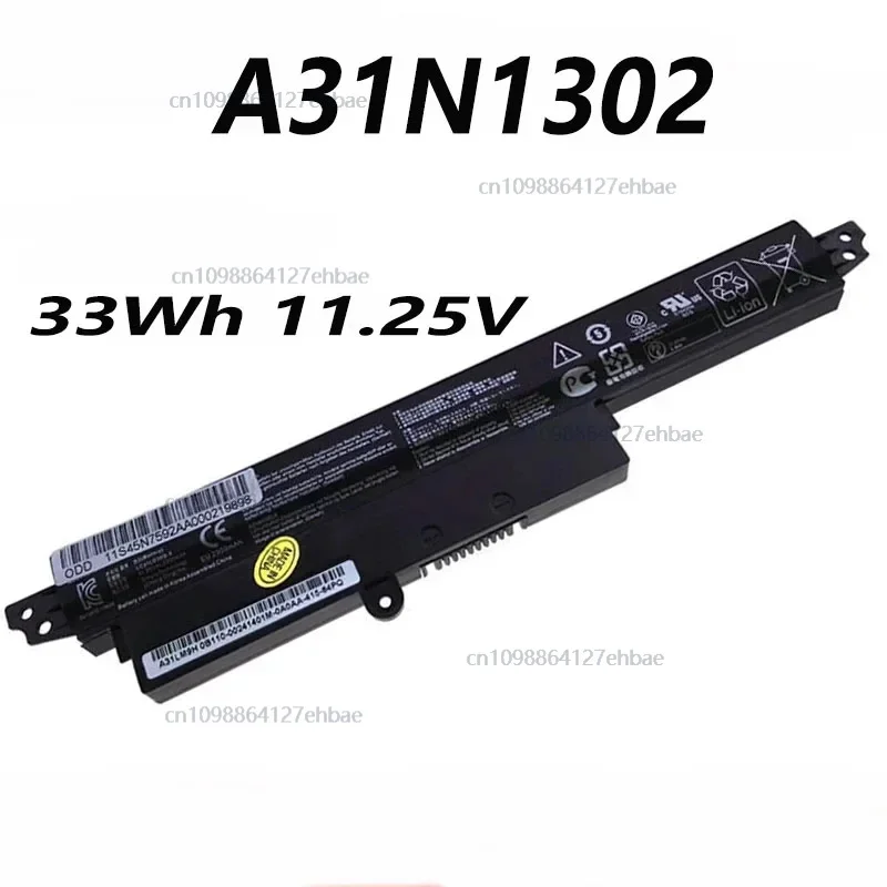 A31N1302 33Wh 11,25 V batería del ordenador portátil para Asus VivoBook X200CA X200MA X200M X200LA F200CA X200CA R200CA 11,6 "A31LMH2Fast