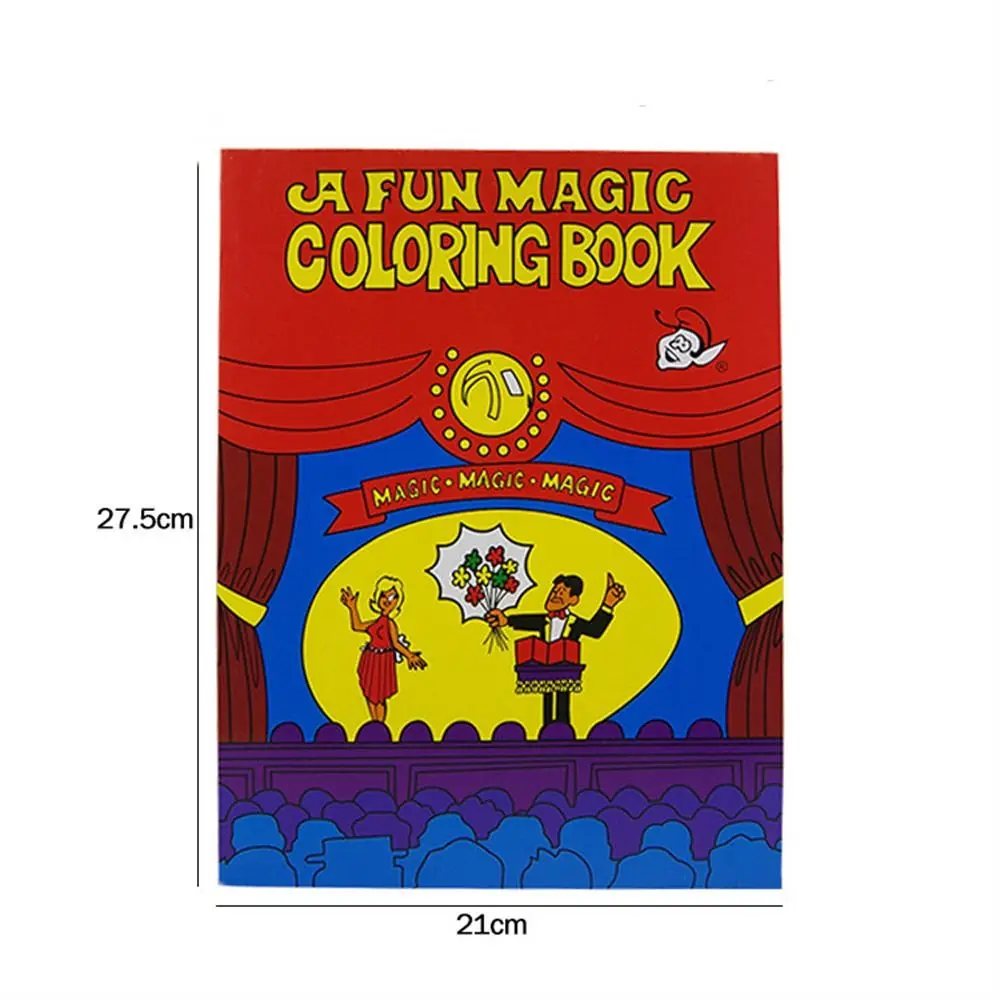 Magic Prop Magic Trick Book Comedy Magic Mentalism Magic Coloring Book Gimmick Props Magician Game Magic Prop Books Children