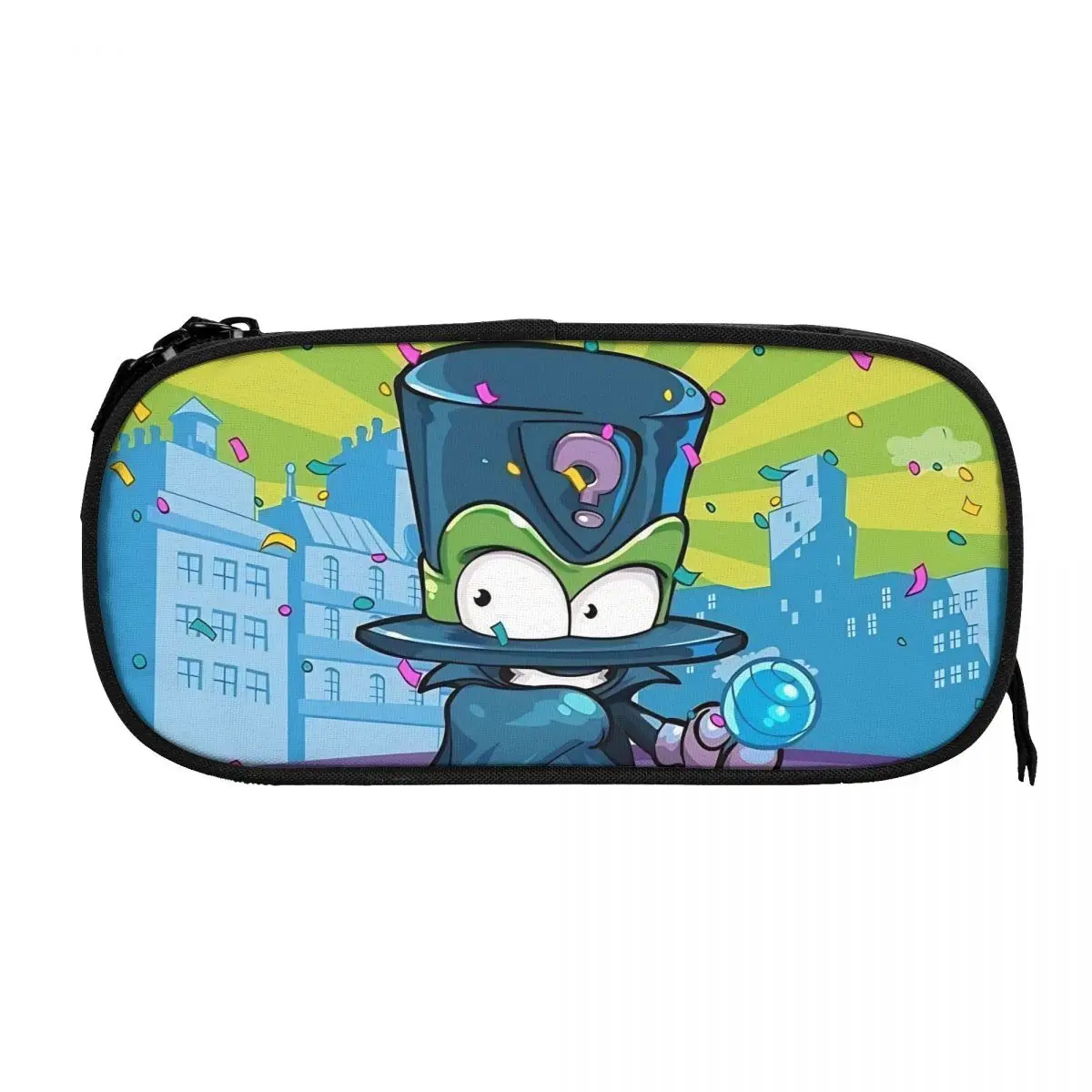 

Super Zings Kids Pencil Cases Pen Bag Girls Boys Large Storage Students School Zipper Pencilcases