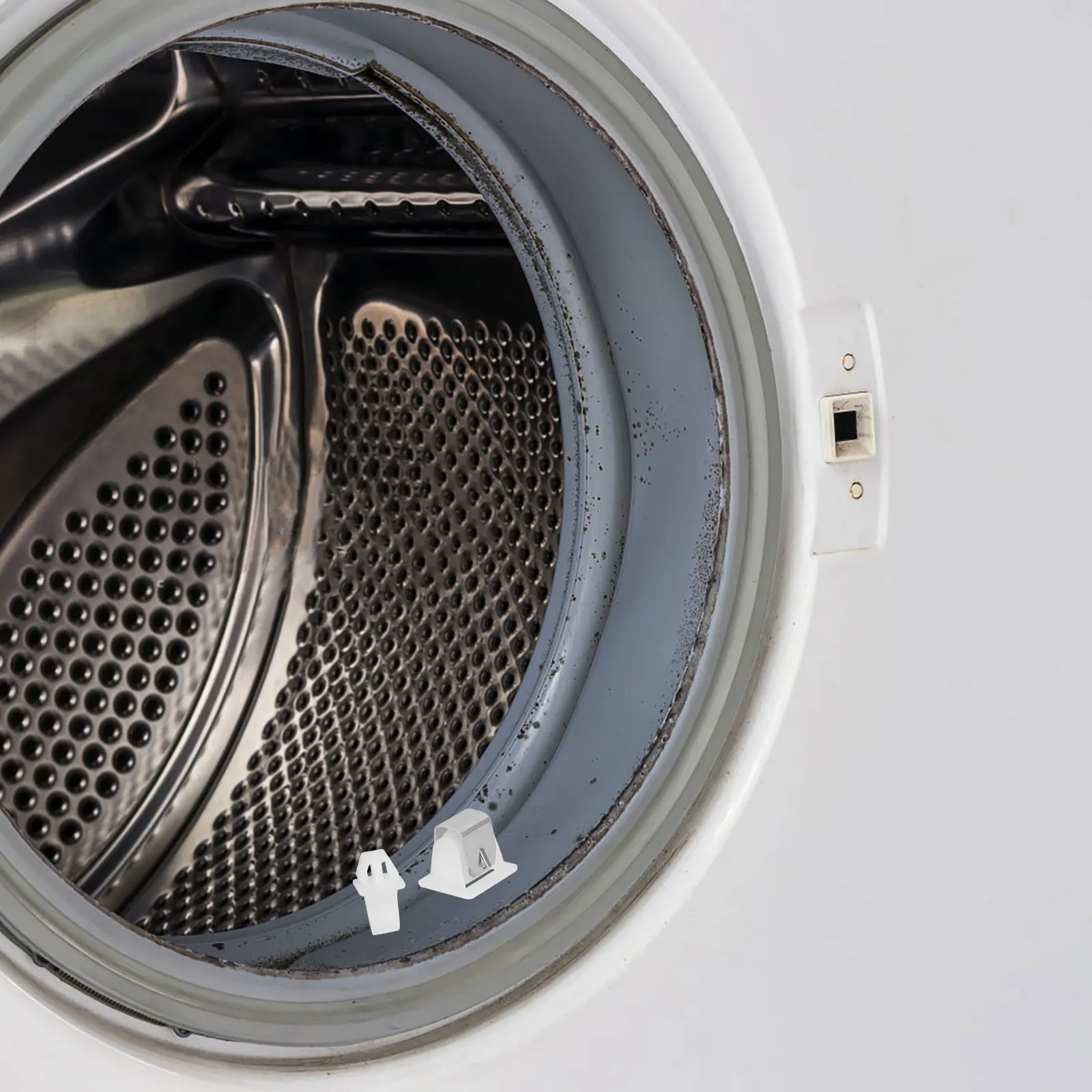 

10Pcs Dryer Door Strike Kit Replacement for Washing Machine Door Switch Durable Home Appliance Parts