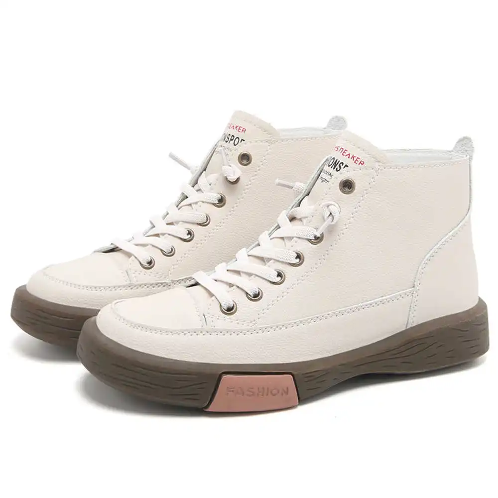 

Middleboots Long Brown Sneakers For Women Casual Shoes Woman Size 32 Size 32 Sport Tenia Super Offers Affordable Price