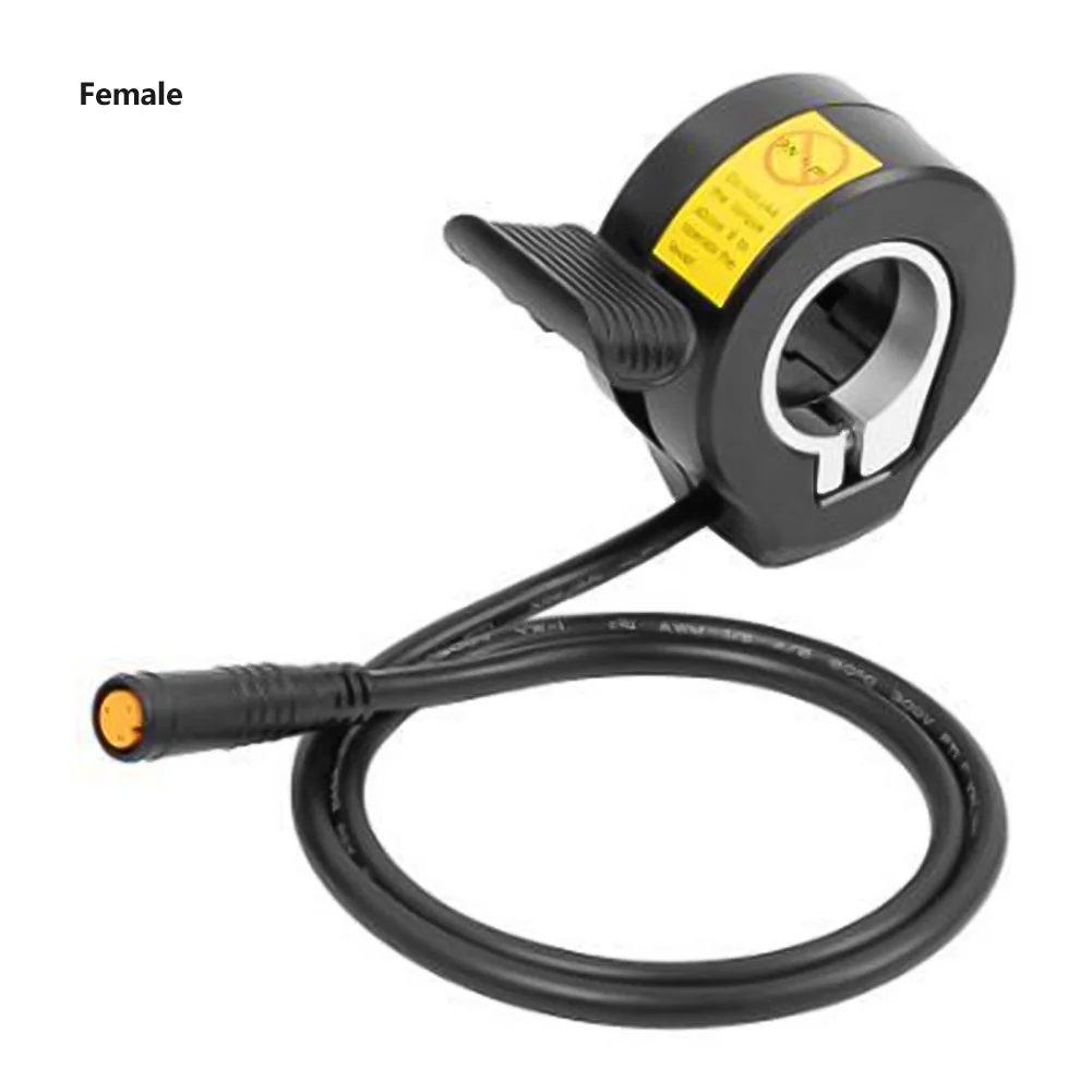 Electric Scooter Thumb Throttle Accelerator 130X with 3 Pin Connector Designed to Ensure Low Malfunction Over Time