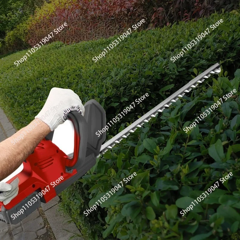 E-1 Brushless Electric Hedge Trimmer Charging Household Handheld Hedge Scissors Tea Picking Trimmer Pruning Branches