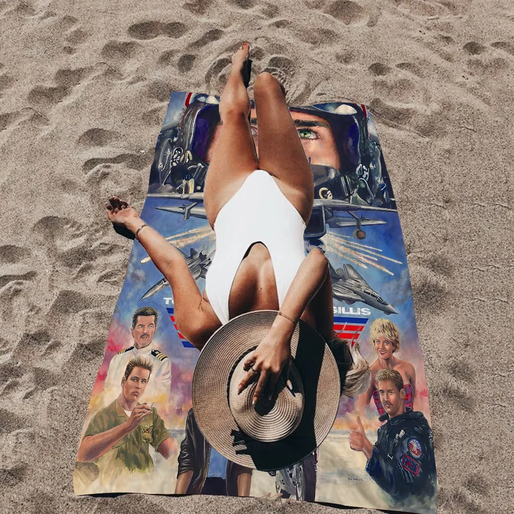 2022 أفضل بندقية مافريك الحديثة بطانية من الألياف الدقيقة التجفيف السريع مناشف الشاطئ المتضخم الطباعة سوبر ماصة بطانية منشفة حمام السباحة