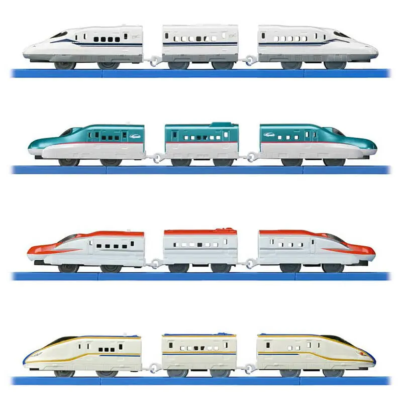 TAKARA TOMY ES-02 E5 Series Modelo de juguete de tren ferroviario Shinkansen, el juguete favorito de un niño, adecuado para regalos navideños infantiles.