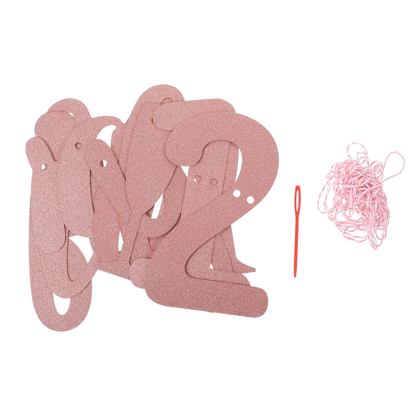 

1Pcs Rose Gold Tassel Garland Creative 21St Birthday Banner for Photo Booth Wall Window Door Hanging Decor Stylish Party