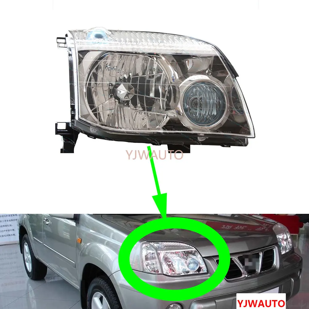 Headlights Assembly For Nissan X-TRAIL T30 2001~2007 Car Headlamp Auto Lights Replacement Whole Car Light Assembly