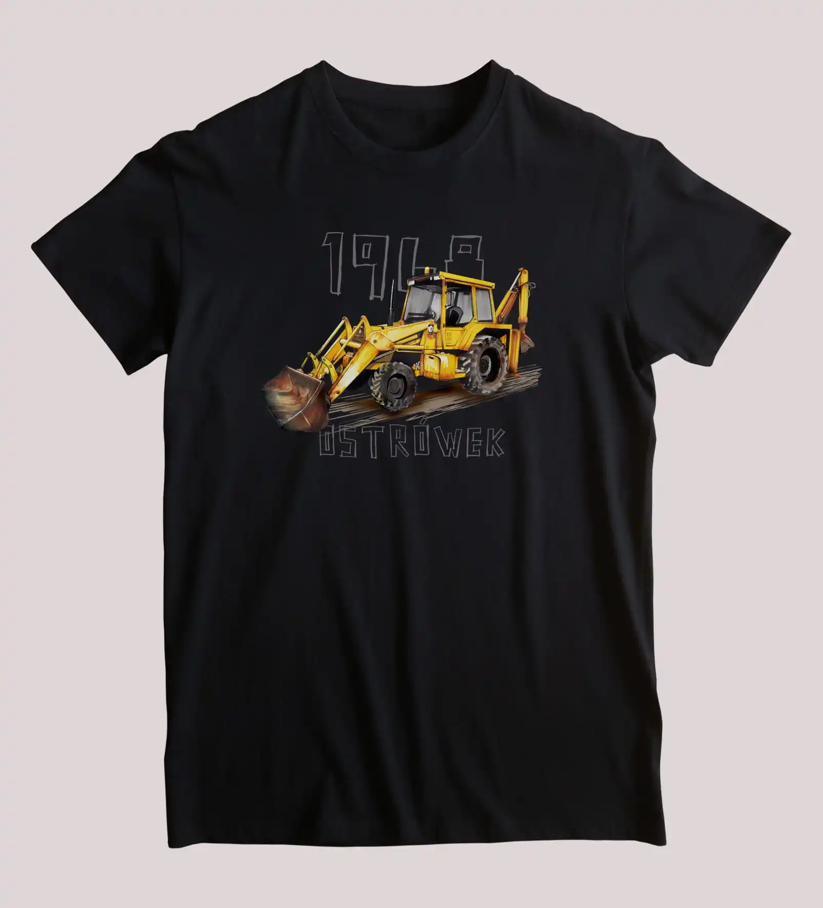 

Polish Excavator “Ostrówek” Koparko-ładowarki T-Shirt. Summer Cotton Short Sleeve O-Neck Mens T Shirt New S-3XL