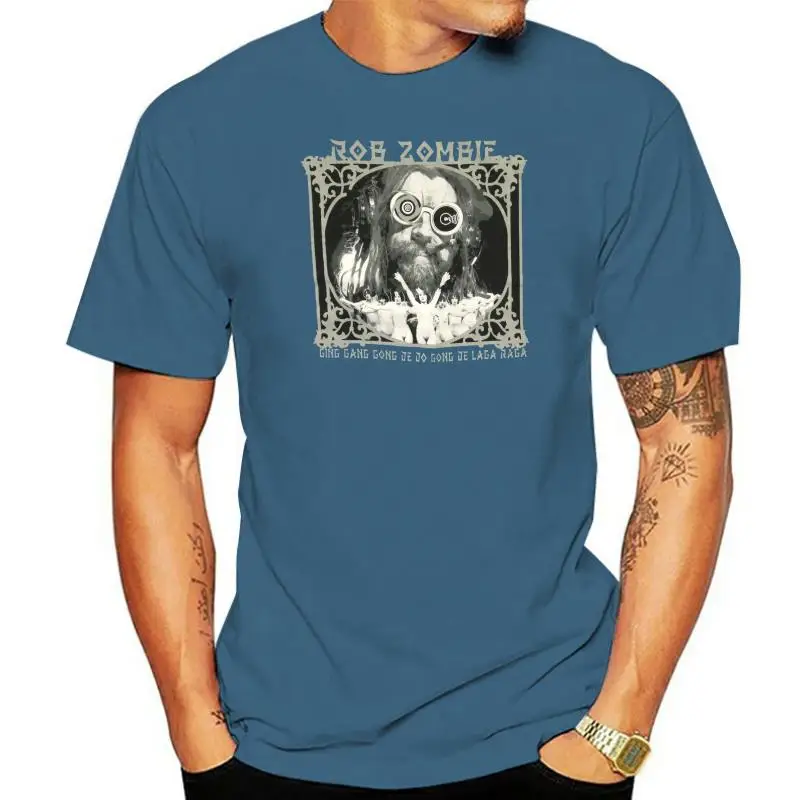 Rob Zombie-ging Gang Gong Nero Men T-shirt