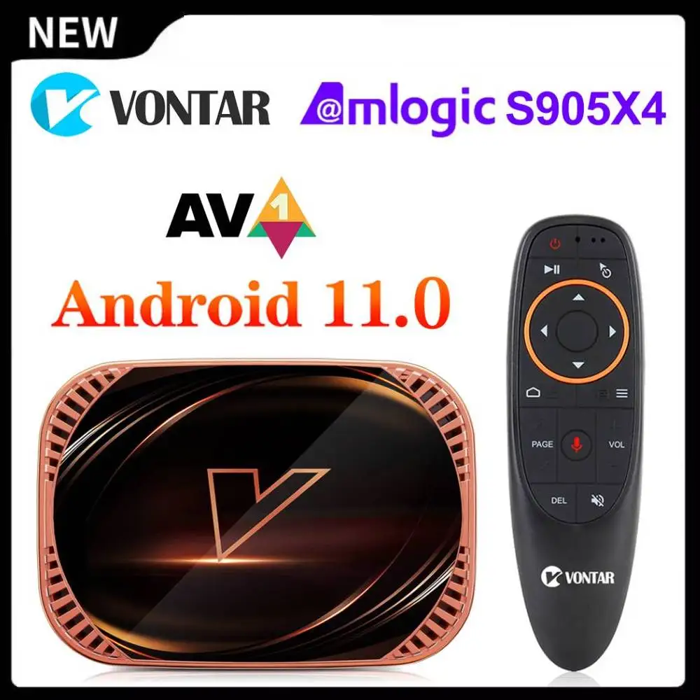 

ТВ-приставка Amlogic S905X4, Android 128, 4 + 1000 ГБ, Мбит/с, Wi-Fi