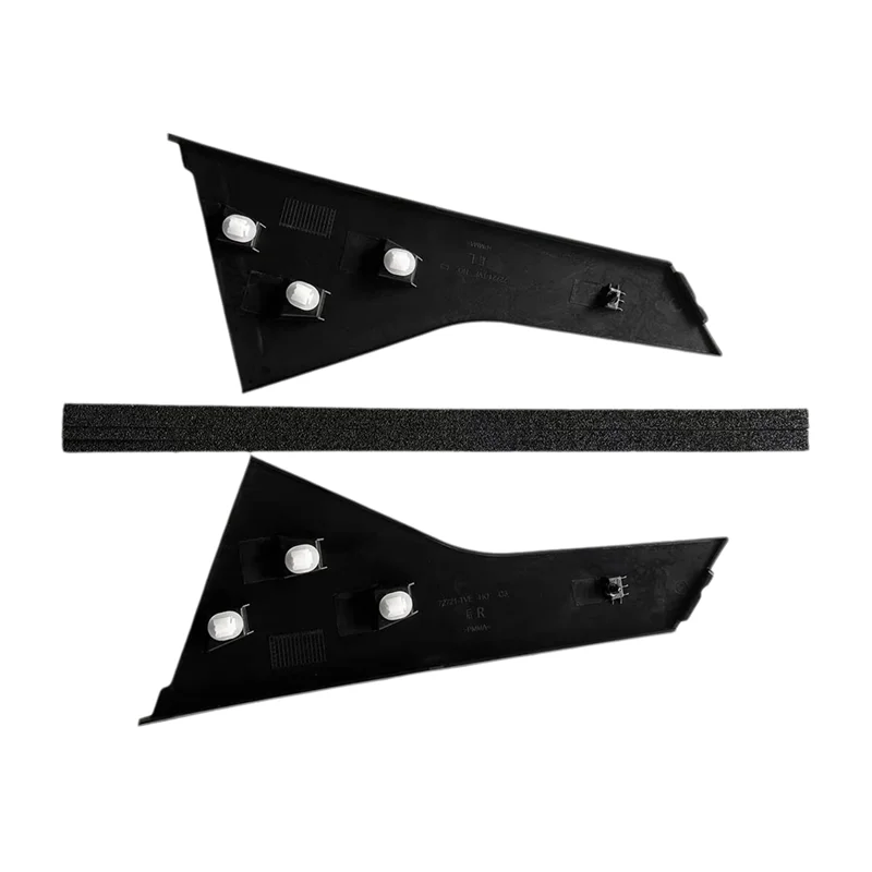 

Windshield B Pillar Post Trim Panel 1Set Front+ Rear For Honda Accord 2017-2023 72430-THA-H01/72470 72930-THA-H01/72970
