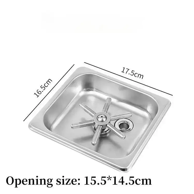 High Pressure Cup Washer, Stainless Steel Automatic Cup Washer Glass Cleaning Rinser Bar Glass Rinser,Kitchen Sink Accessories