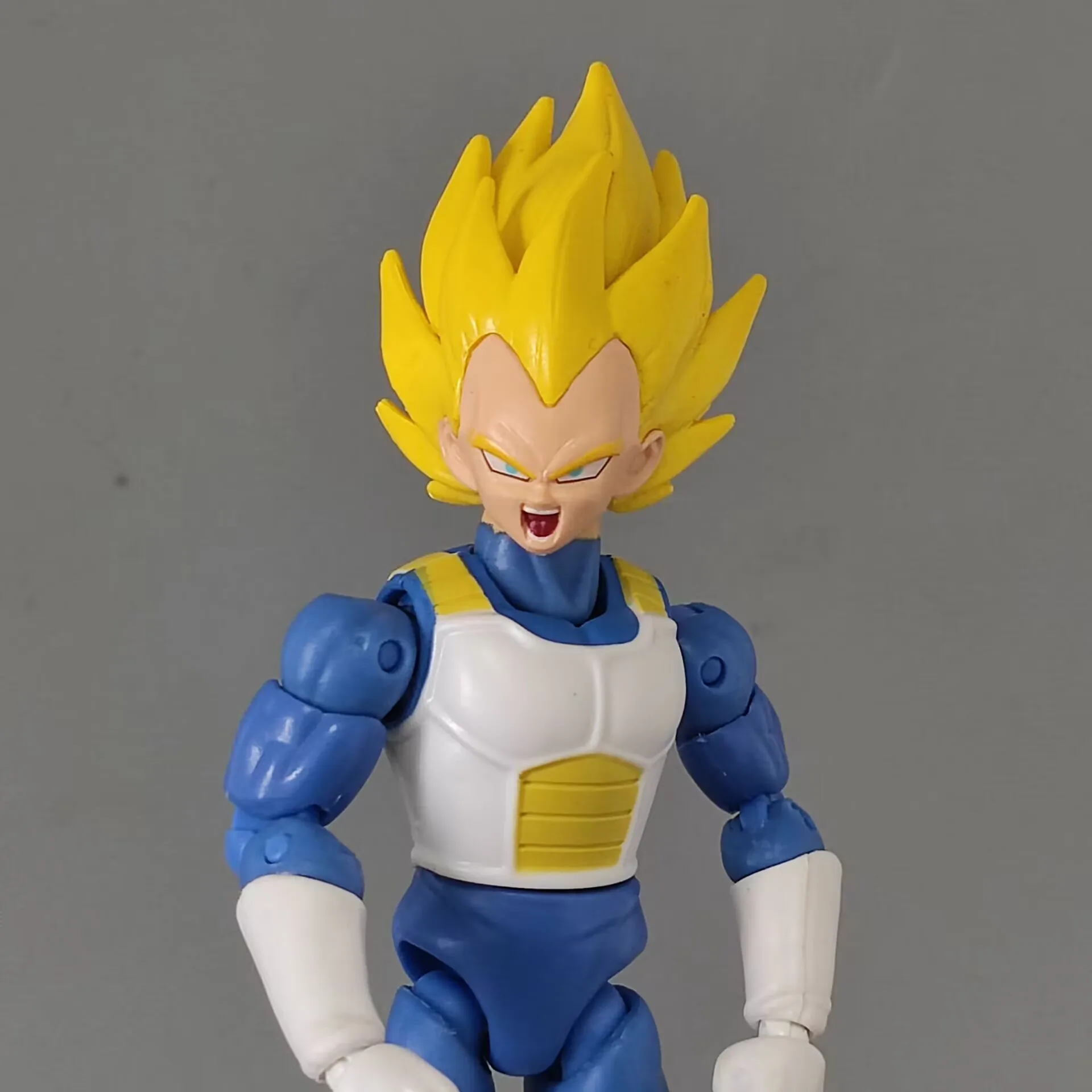 Genuine Shf Dragon Ball Super Saiyan Beijita Accessories Free Bulk 5-Inch Mobile Puppet Model Gift