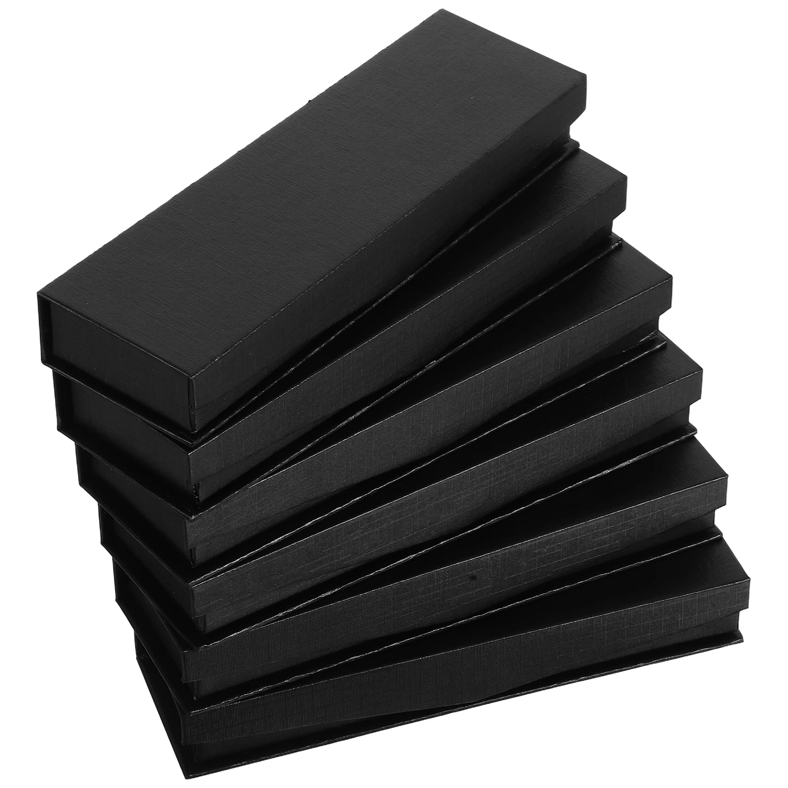 

6pcs Pen Pencil Gift Box Set Storage Container Flatware Lunch Utensils Box Fashion Holder Organizer Easy Carry