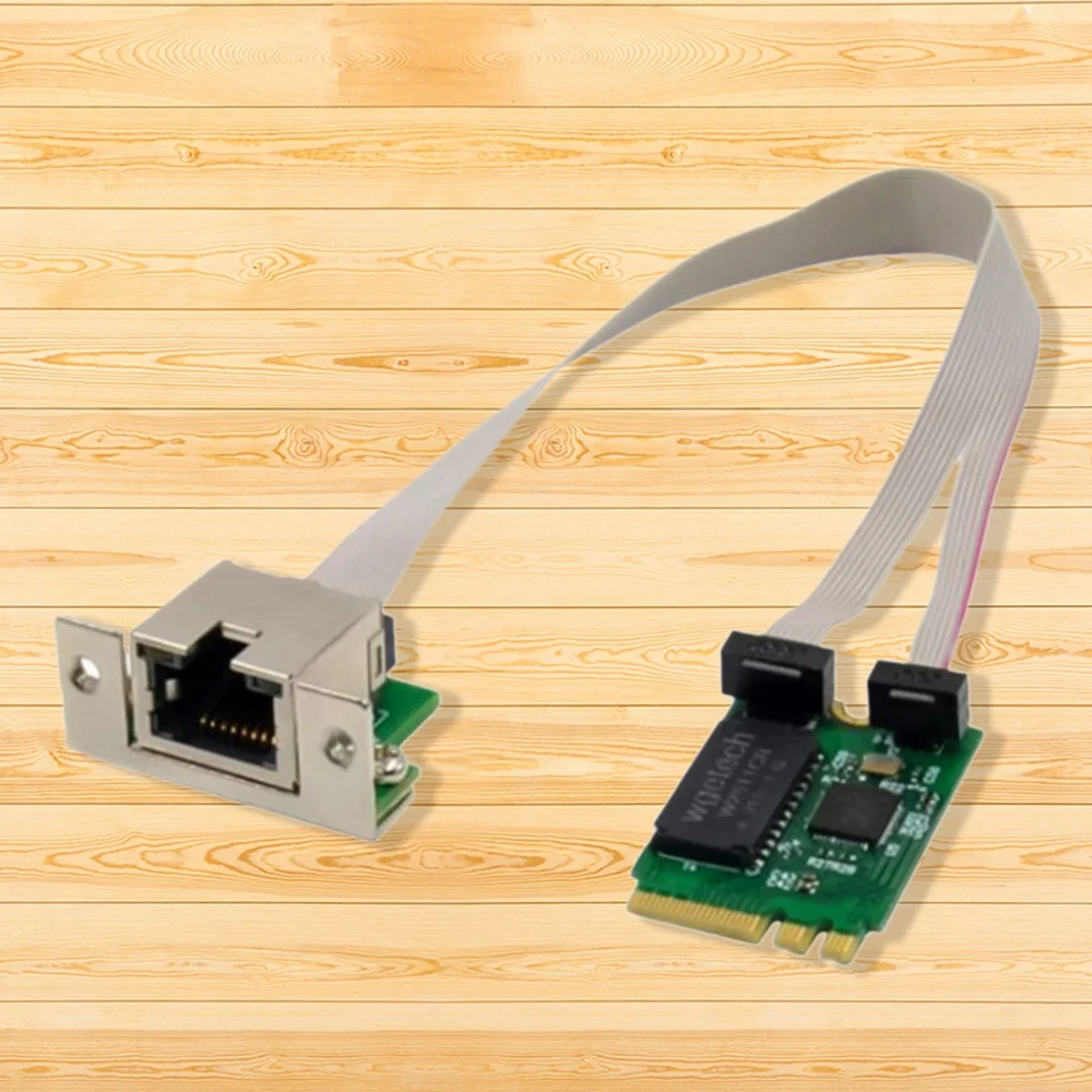 ABZL M.2 A+E 2.5G محول إيثرنت 2.5G/1G/100M بطاقة شبكة متعددة جيجابت M.2 8125B COM
