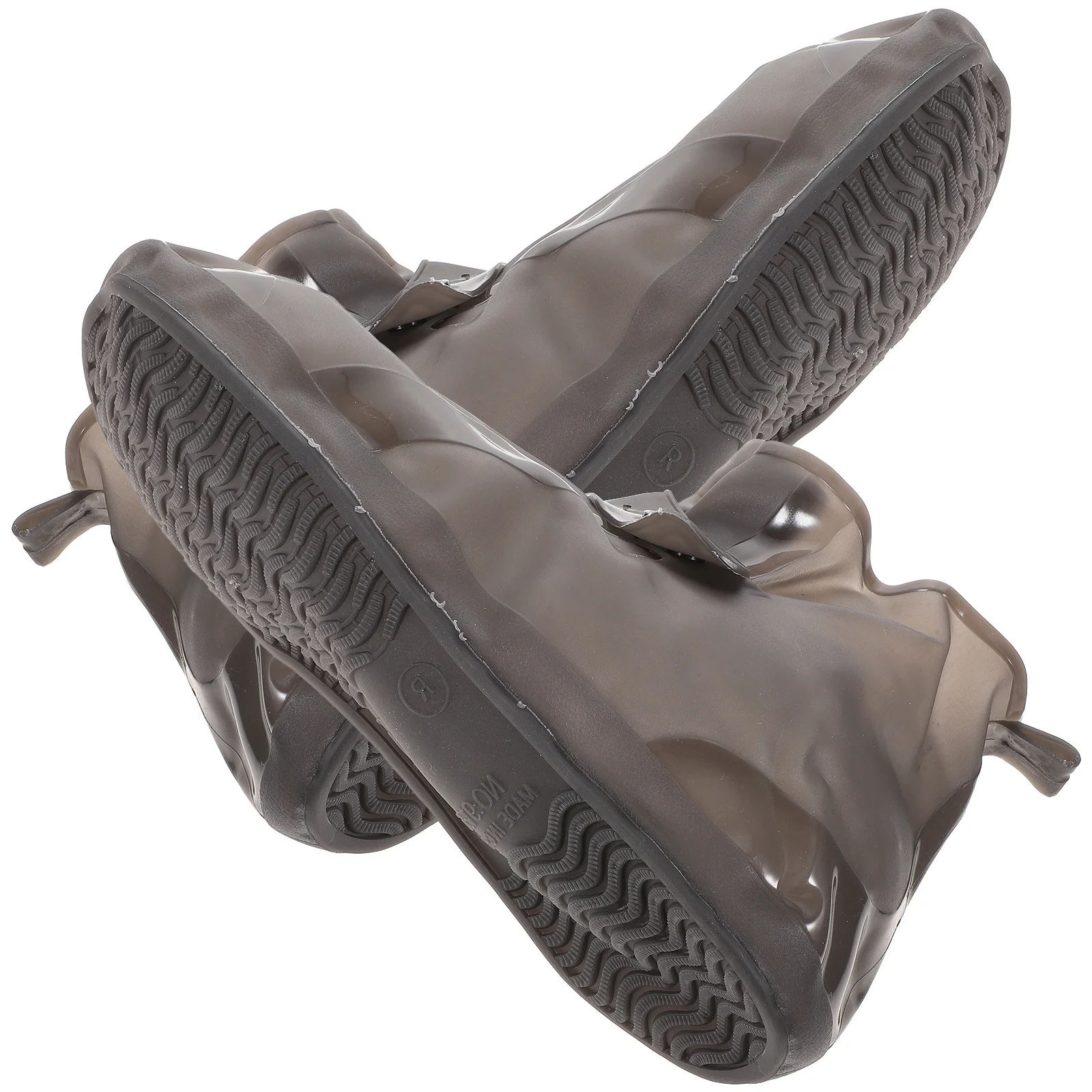 

1Pair Adult Shoes Cover Thicken Wear Resistant Waterproof Anti-Skid Overshoes for Rainy Snowy Days 44-45 Black