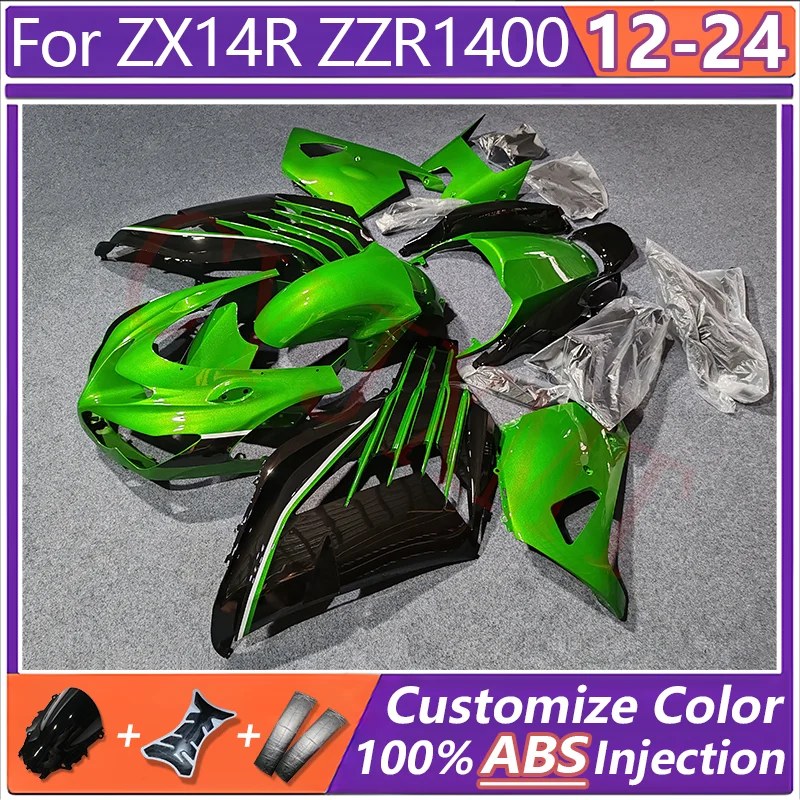 

Motorcycle Fairing Kit for Kawasaki ZX14R ZX-14R ZZR1400 2012-2024 Full Cover Fairings ZZR ZX 1400 14R 12-24 Bodywork Rear Shell