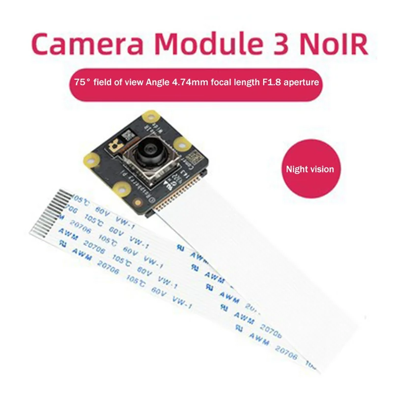 Hot sale For Camera Module 3 Camera 75° Field Of View Camera 12 MP HD Camera HDR Auto Focus Camera Module