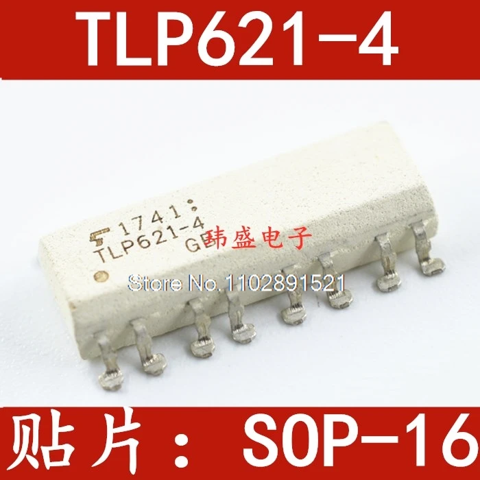 

(10PCS/LOT) TLP621-4 TLP621 SOP-16