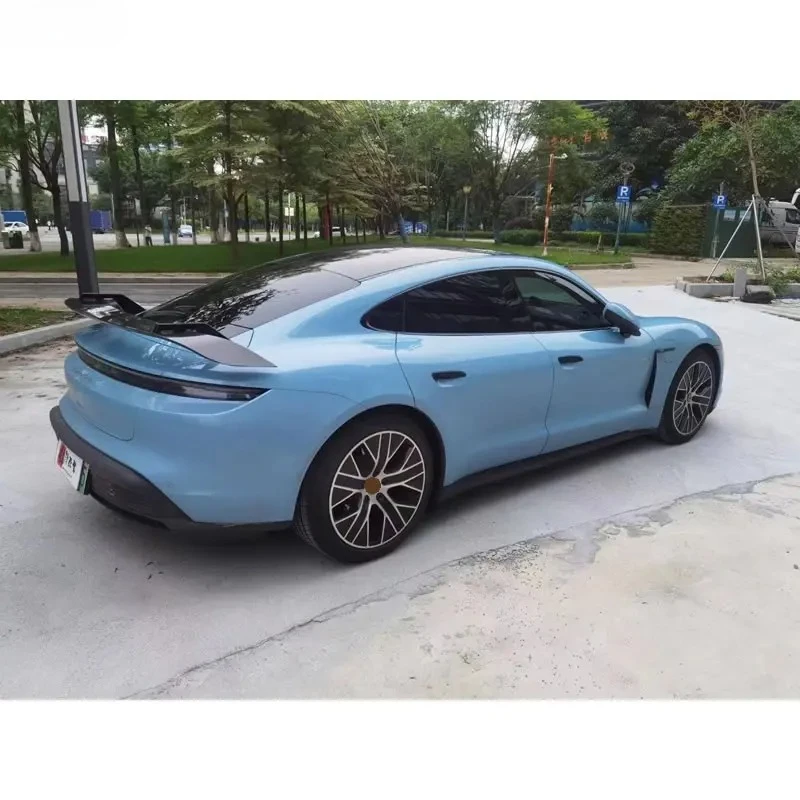 

Задний спойлер из углеродного волокна для Porsche Taycan, комплект кузова автомобиля в стиле RZ, 2022.