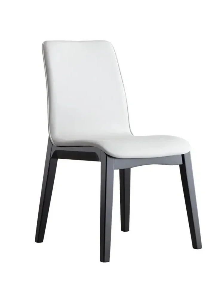 

Minimal Dining Chair Solid Wood Chair Restaurant Furniture Household Northern Europe Adult Applicable