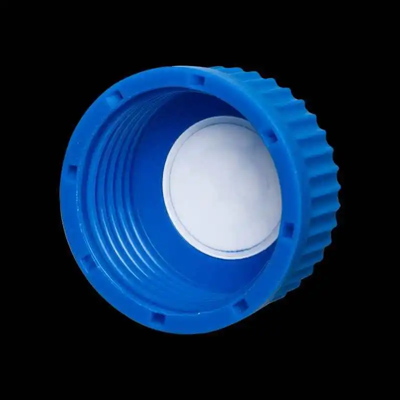 GL45 Cell Bottle Breathable Cap PTFE Membrane Gas Exchange Cover Kimax Imported Reagent Bottle Cap GL80 Cap Tetrafluoro Membrane