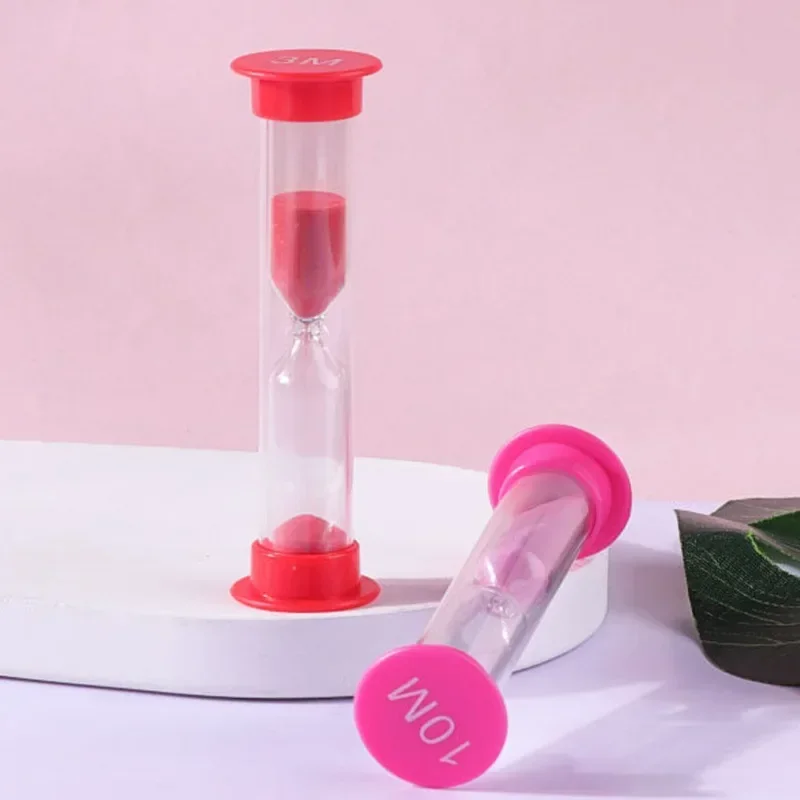 2/3/5/10 Minute Colorful Hourglass Sandglass Sand Clock Timers Sand Timer Shower Timer Tooth Brushing Timer Children Home Decors