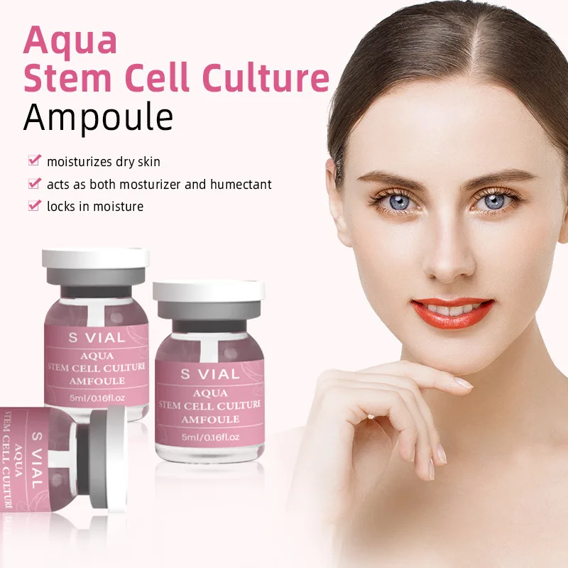 Korea 10vials*5ML Salmon DNA PDRN Ampoule Skin Booster  0.3mm Microneedle Serum Lifting Firming Reduces Fine Lines SkinCare