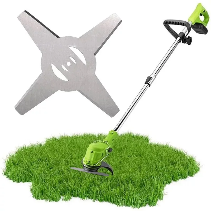

Universal 150mm Metal Grass String Trimmer Brushcutter Head Blades 3/4T For Electric Lawn Mower Lawnmower Parts Tool Accessories