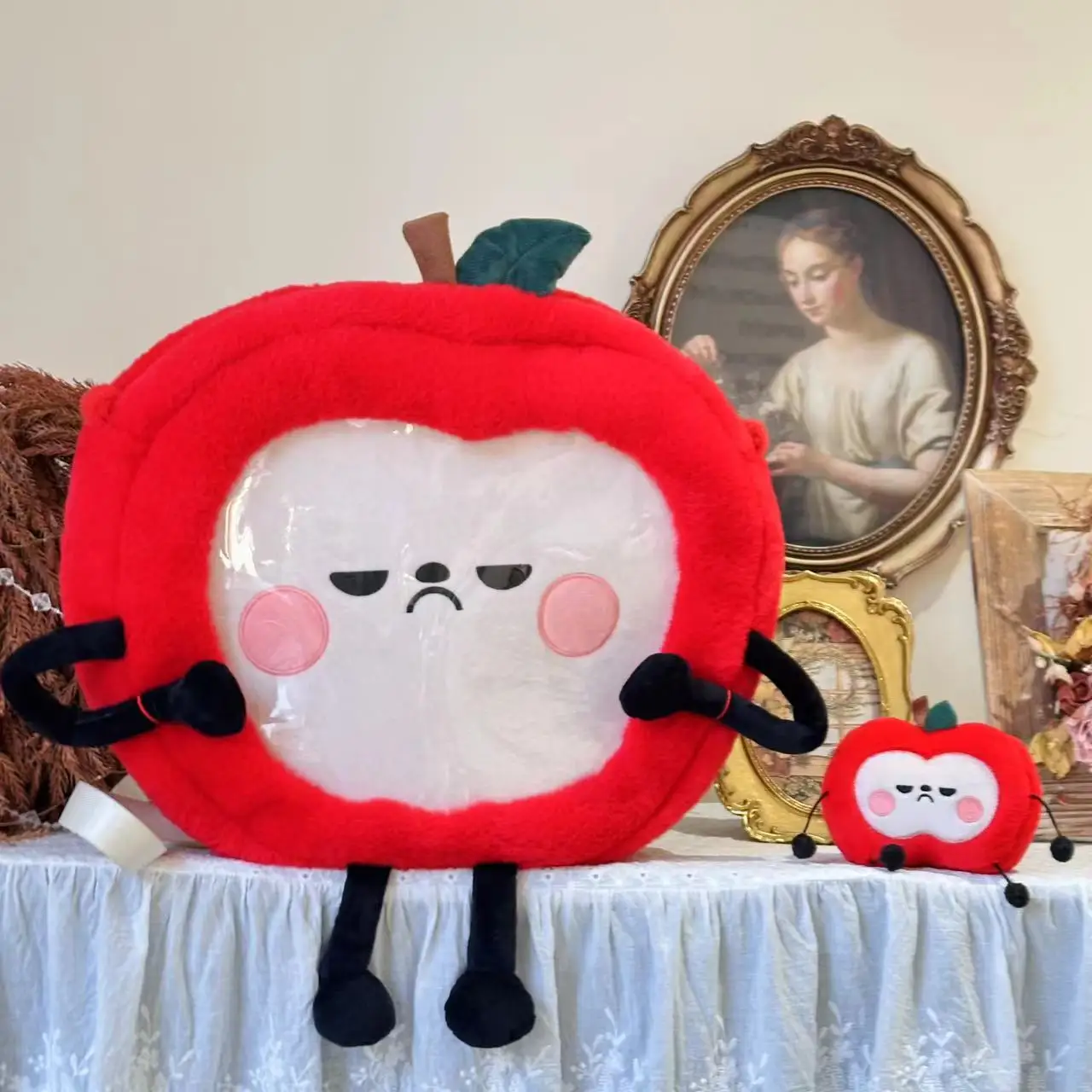 Anime miłość i głęboki przestrzeń Caleb Kawaii Apple Itabag przezroczysty plecak zabawna torba listonoszka na ramię portfel Cosplay prezent