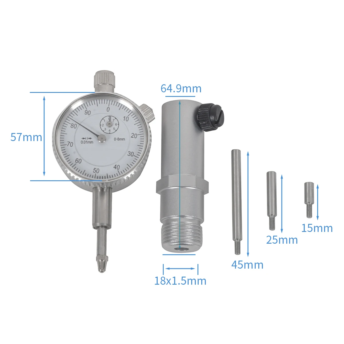 18mm Top Dead Center TDC Tool Timing Gauge Motorcycles Tools Accessories